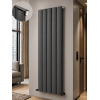 Aspar 1300 x 390 Anthracite Vertical Aluminum Radiator — 1300x390 Anthracite