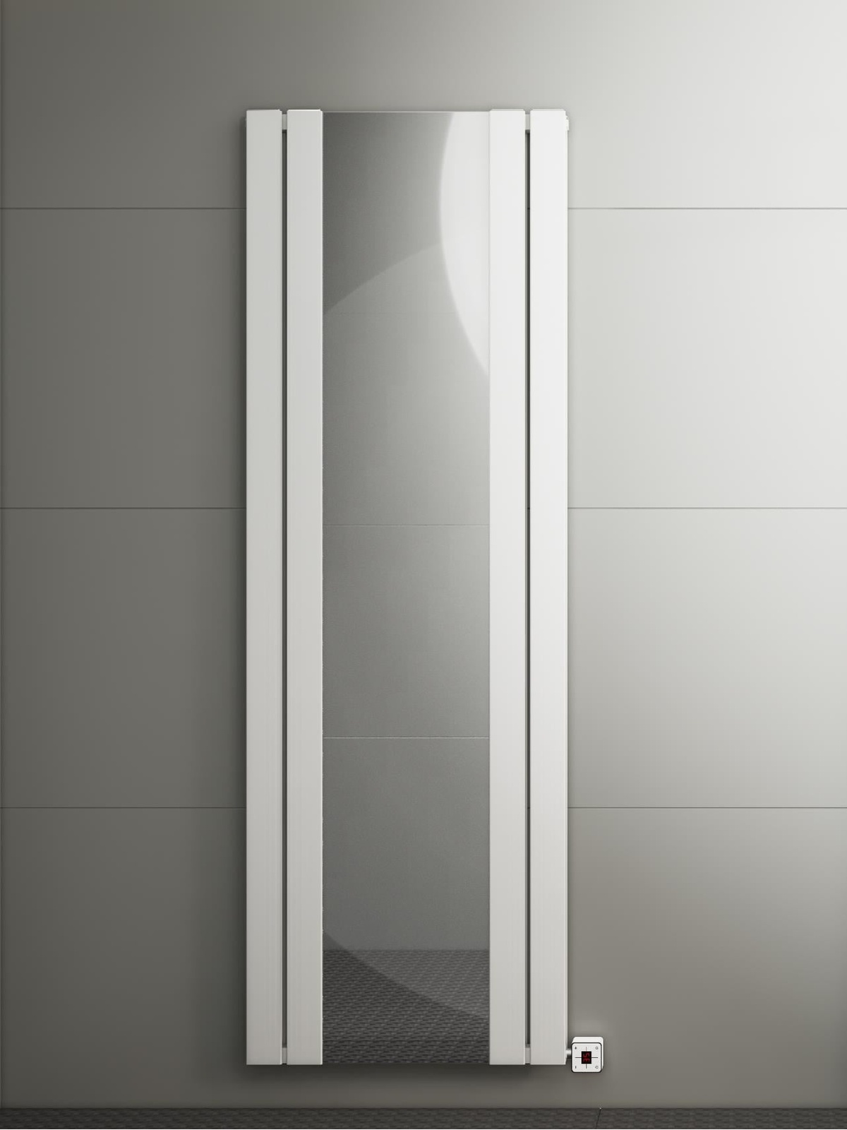 Floransa-X Hybrid Elektrischer Spiegelheizkörper - 900W