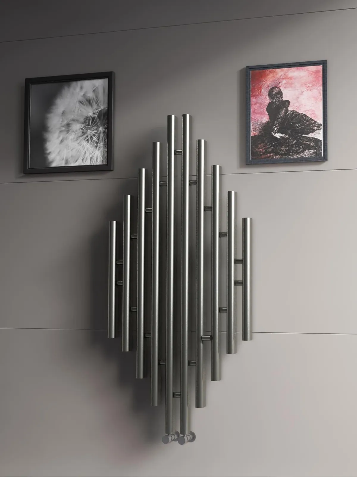 Monolith 1200 Stahl-Designheizkörper