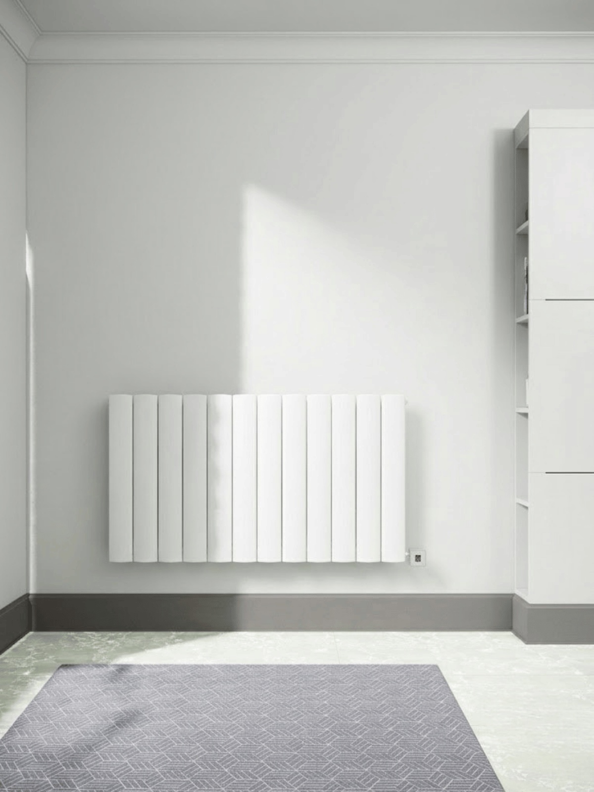 Aspar-X 60 Hybrid Elektrischer Designheizkörper - 900W